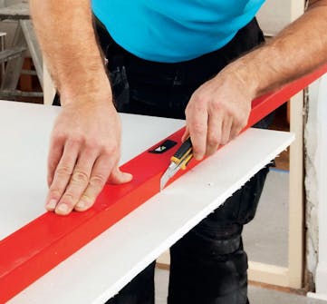 Blænde dør: Gipsplader Blænde dør: Gipsplader